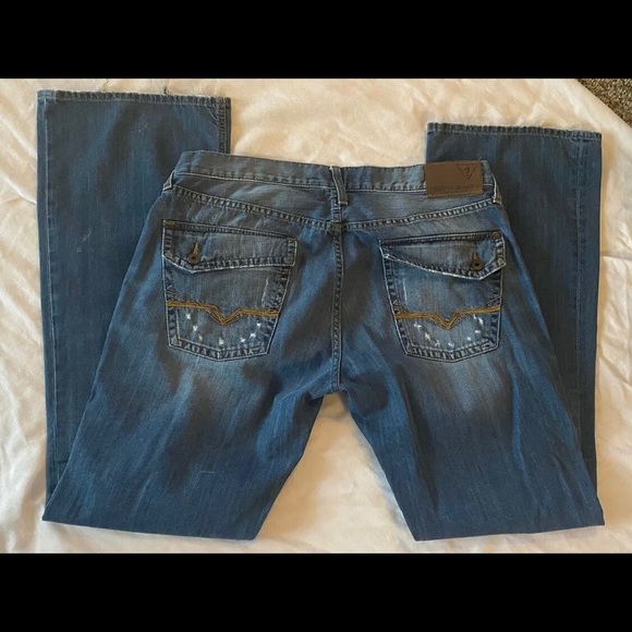 ‼️SOLD ‼️MENS GUESS BRAND FALCON FIT BOOTLEG 36x35 - Picture 5 of 7